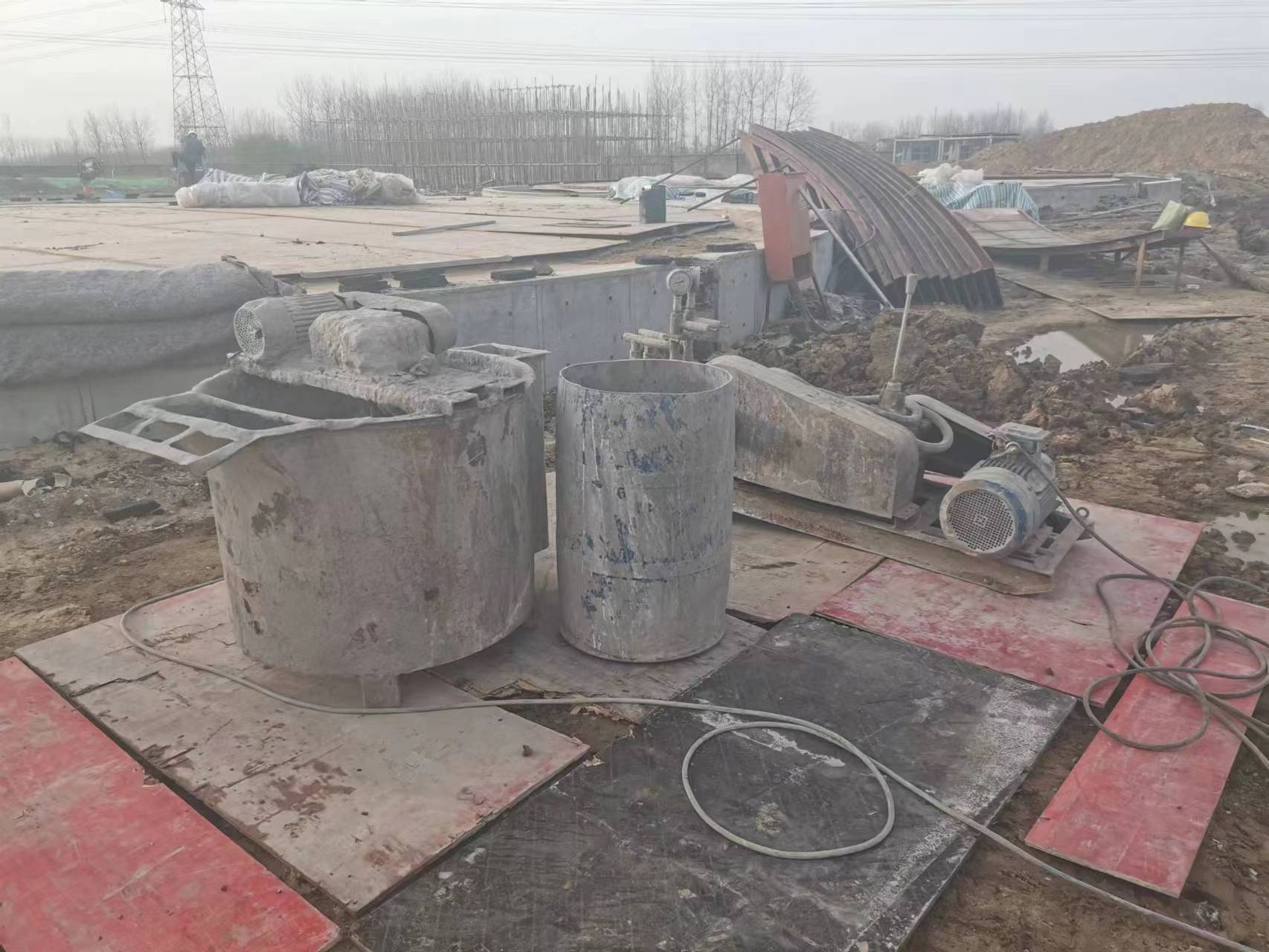 霍城设备基础注浆